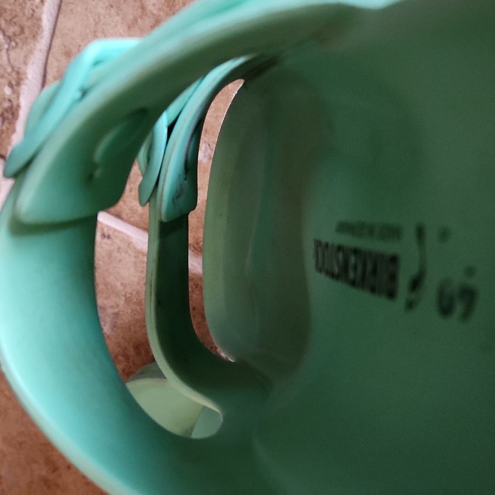 Birkenstock Womans Mint Green Sandals Size EUR 40 - Picture 12 of 14